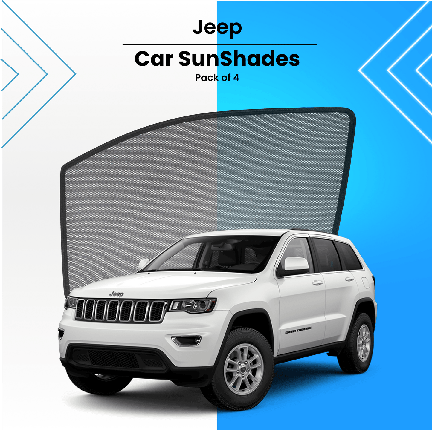 Car Window Sunshade for Jeep