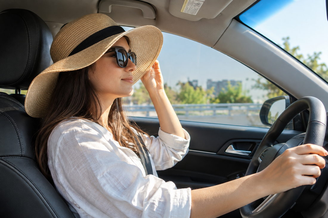 How to Protect Your Skin from the Sun While Driving