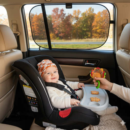 How Car Sunshades Make Long Thanksgiving Drives Comfortable for Infants?