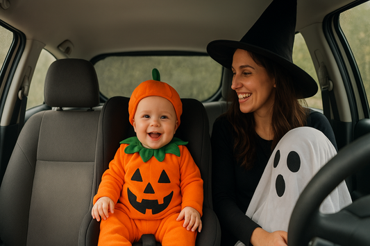 How Car Sunshades Saved My Baby from the Scary Halloween Sun