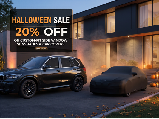 QuikSnap Halloween Sale: 20% Off Car Sunshades and Car Covers