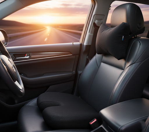 Top Ways to Use Seat Cushions and Headrest Pillows for Long Road Trips