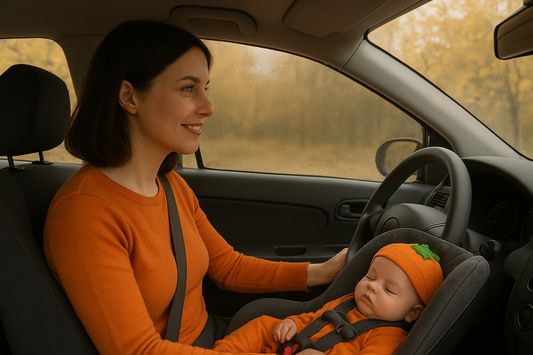 Halloween Road Trips with Baby: Why Car Sunshades Matter