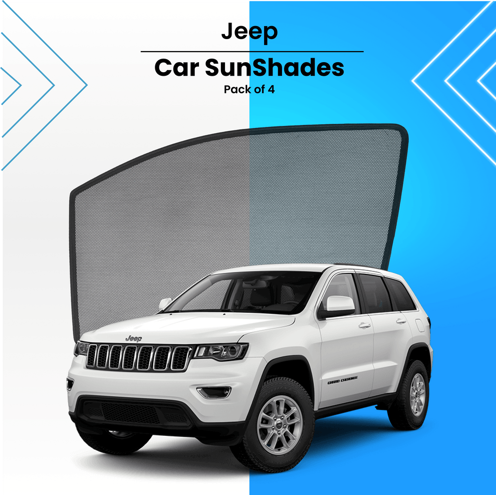 Jeep Sun shade For Car Windows QuikSnap Quiksnap