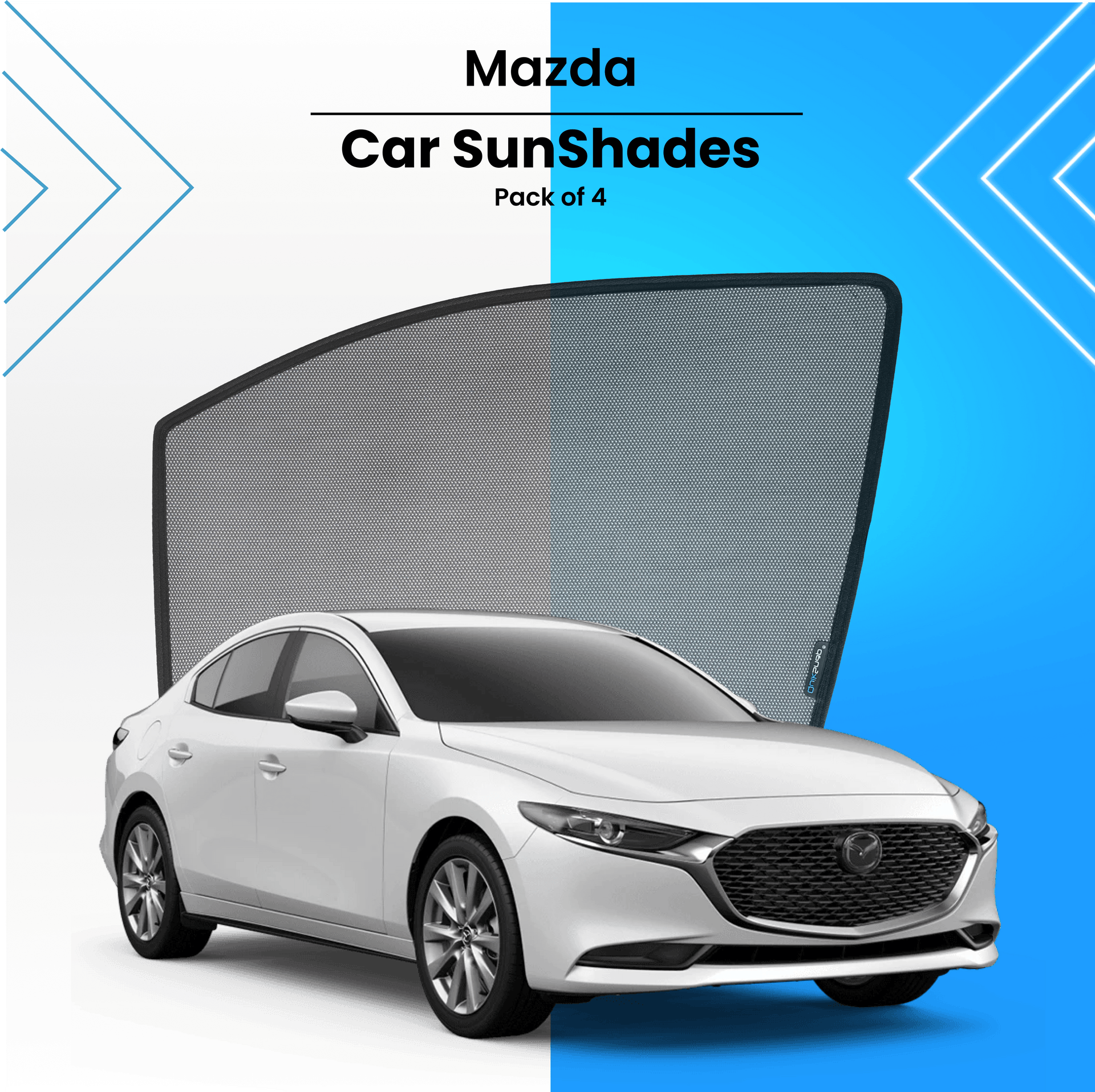 Mazda sun hot sale shade