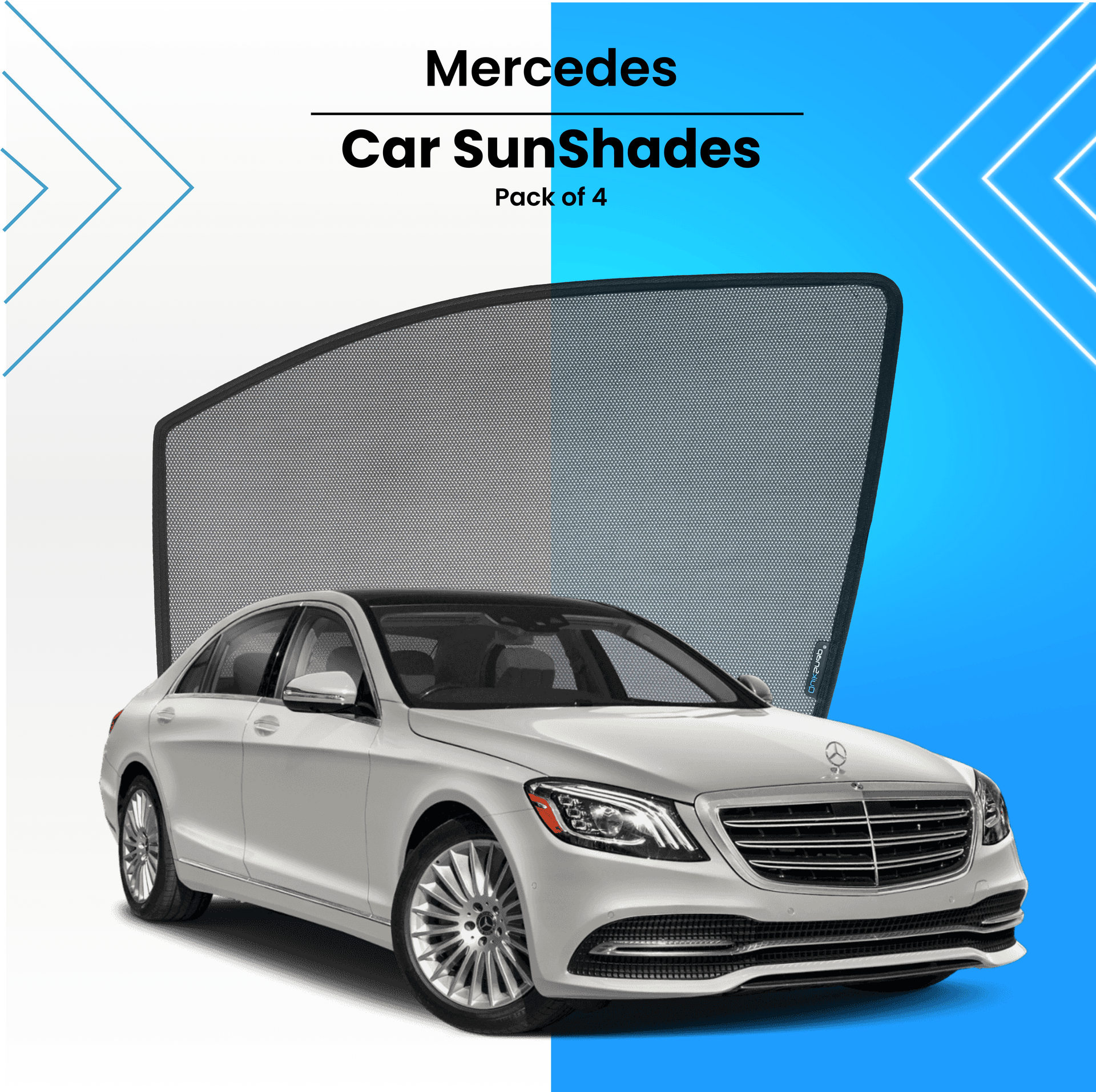 Mercedes windshield shade deals