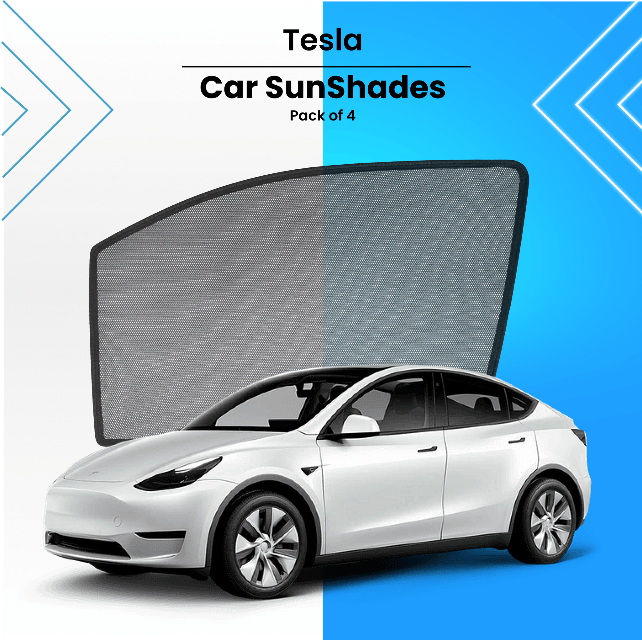 Tesla Sunshade Tesla Sunshade Model Y, Model 3 Quiksnap